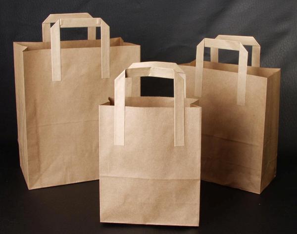 Brown craft paper bag -4